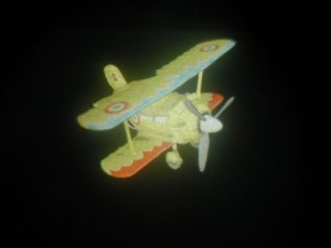 A 3D image of a CG aeroplane